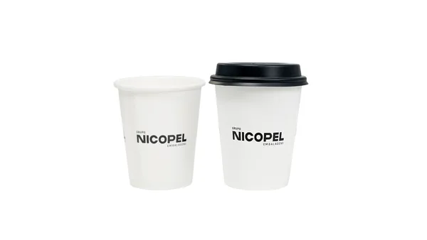 Copos de papel personalizados Nicopel